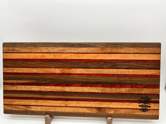 Large edge grain cutting board