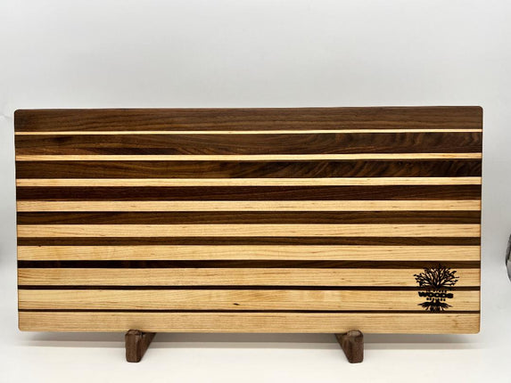 Large edge grain cutting board