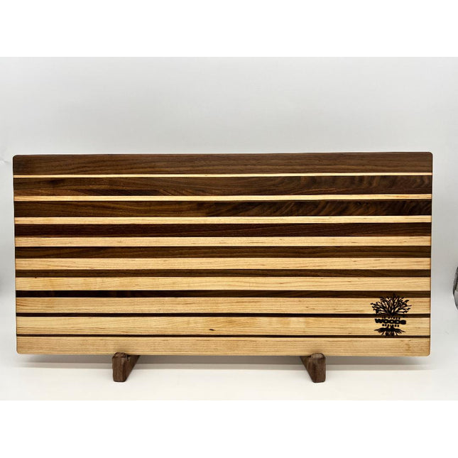 Large edge grain cutting board