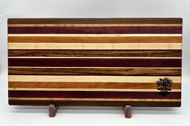 Large edge grain cutting board