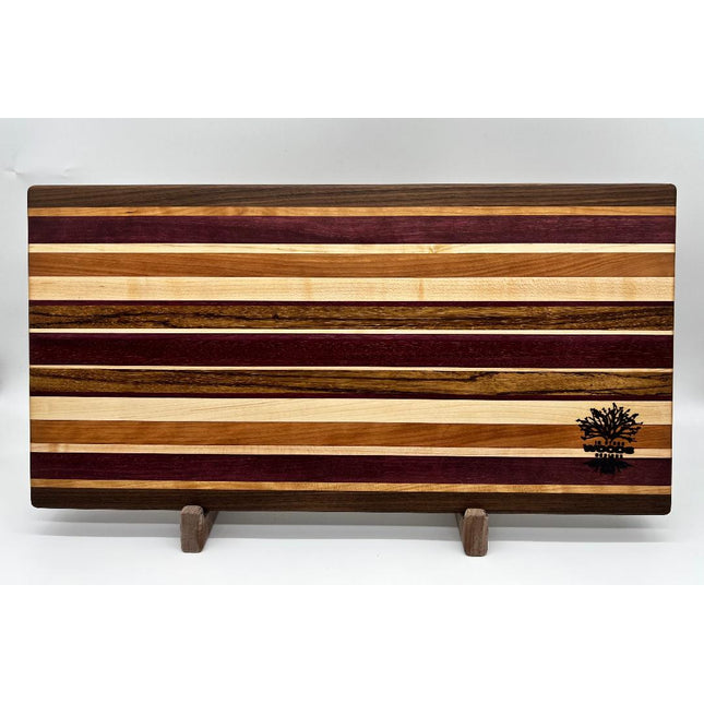 Large edge grain cutting board
