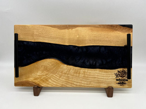 Small epoxy river serving board